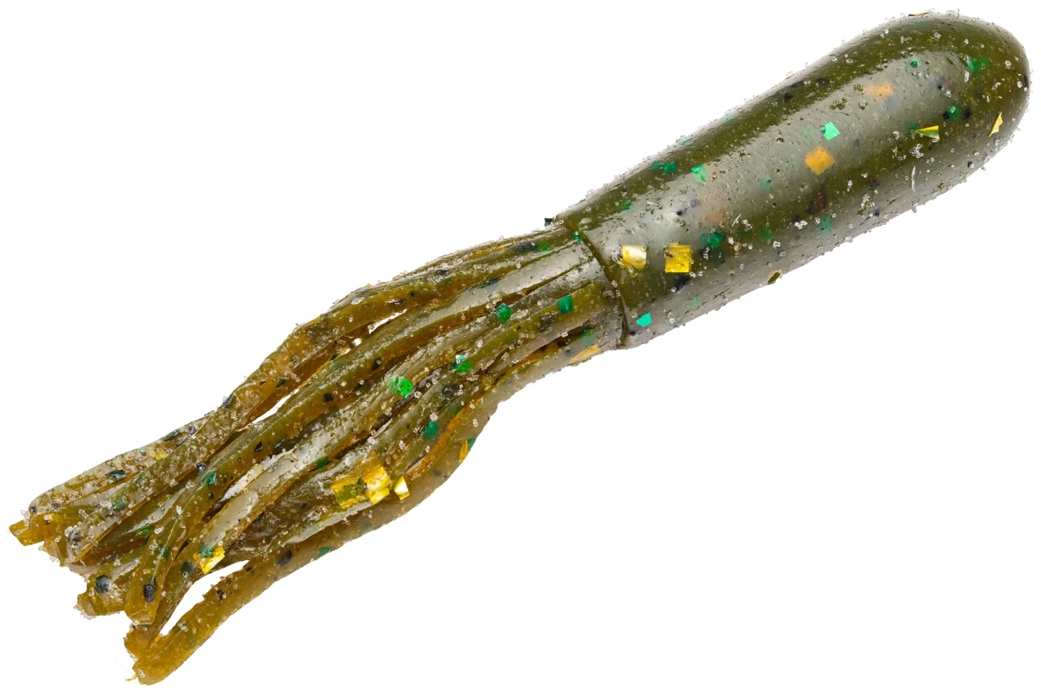 Strike King Coffee Fat Tube 2 3/4 Inch Soft Plastic Tube 9 Pack - Image 3