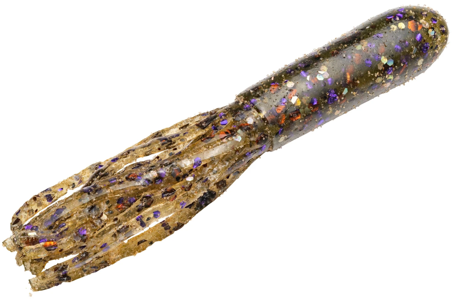 Strike King Coffee Fat Tube 2 3/4 Inch Soft Plastic Tube 9 Pack - Image 7