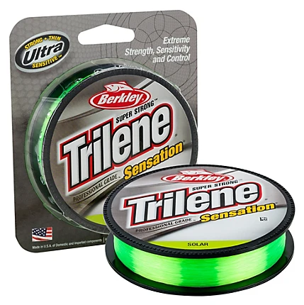 Berkley Trilene Sensation Monofilament Filler Spool Hi-Vis 330 Yards - Image 2