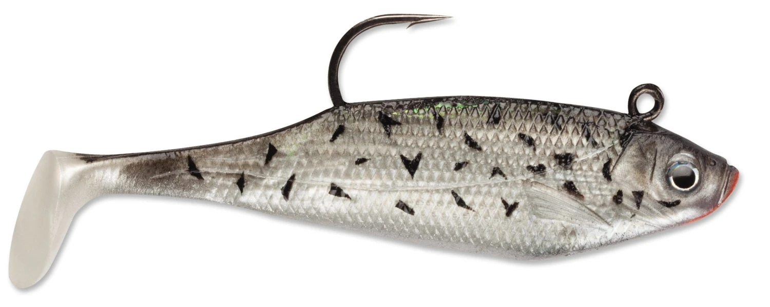 Storm WildEye Swim Shad Paddle Tail Swimbait 3 Pack - Image 4