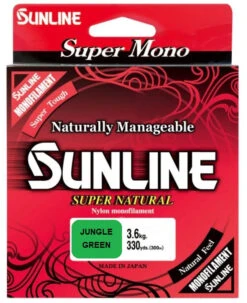 Sunline Super Natural Nylon Monofilament Line 330 Yd