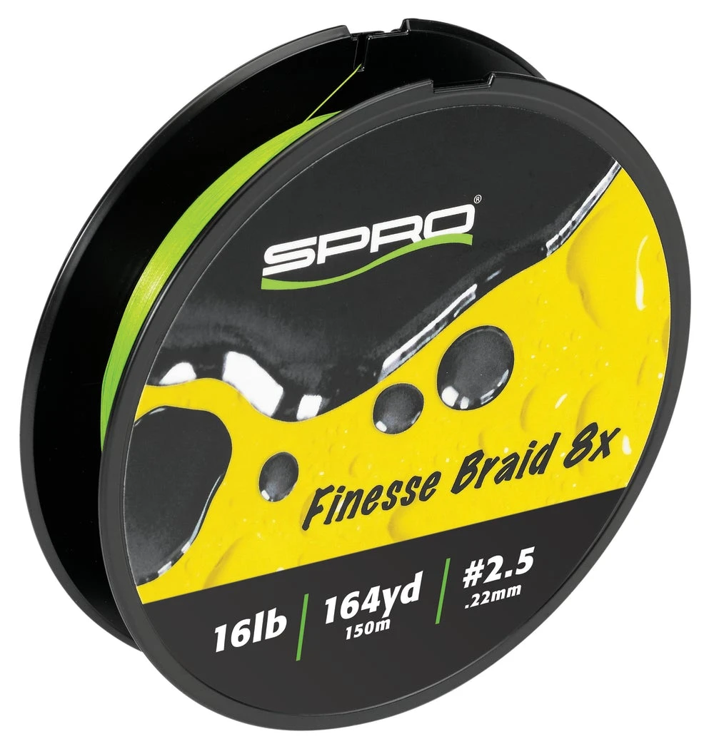 SPRO Finesse Braid 8x Lime Green 164 Yards - Image 4