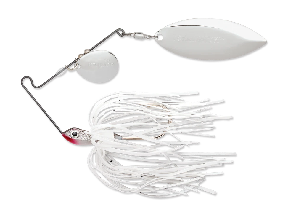Terminator Super Stainless Spinnerbait Colorado Willow 3/8 Oz. - Image 3