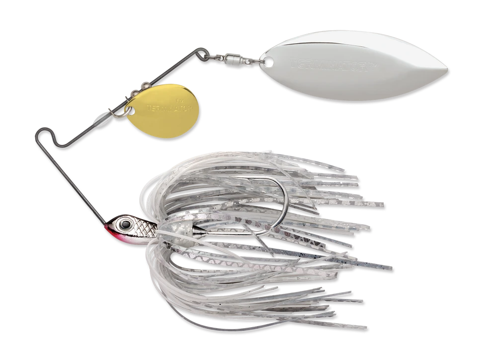 Terminator Super Stainless Spinnerbait Colorado Willow 3/8 Oz. - Image 7