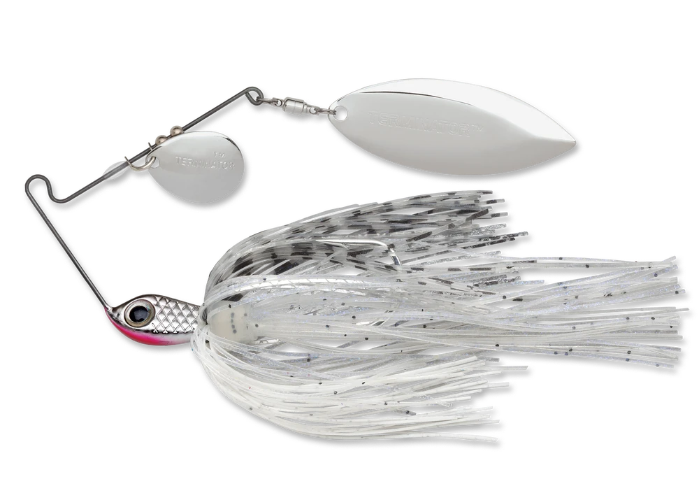 Terminator Stainless Pulse Skirt Spinnerbait Colorado Willow 3/8 Oz. - Image 4