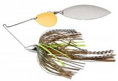 War Eagle Tandem Willow/Colorado Nickel Frame Spinnerbait - Image 5
